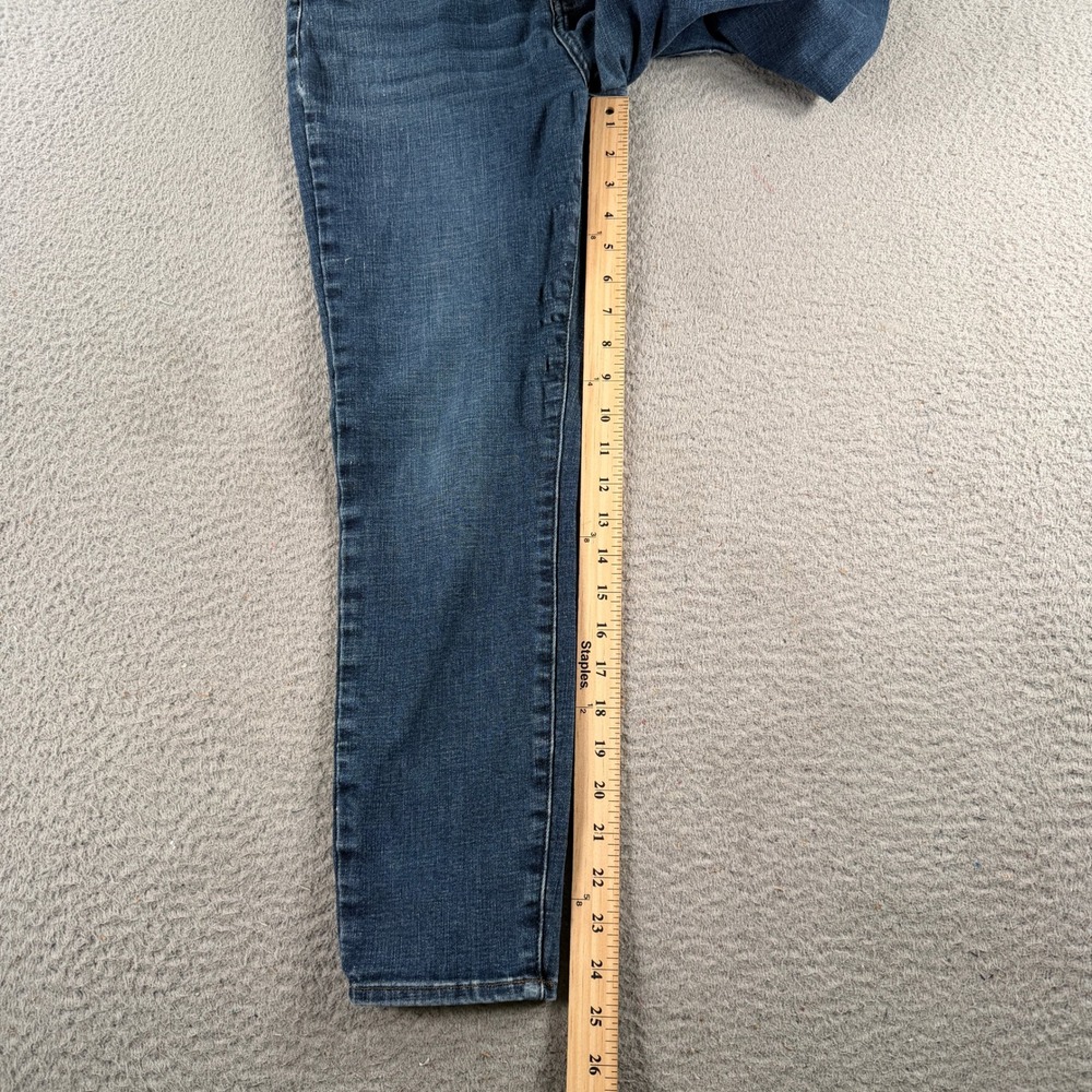 Pistola Moody Skinny Jeans Womens 30 Fits 26x25 Blue High Rise P6731MTW-MDYP - Picture 8 of 12